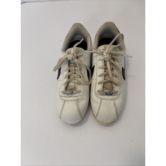 Nike Cortez black/white Sneaker Shoe Size 4.5 Y/ Fits Women 6 - Picture 3 of 13